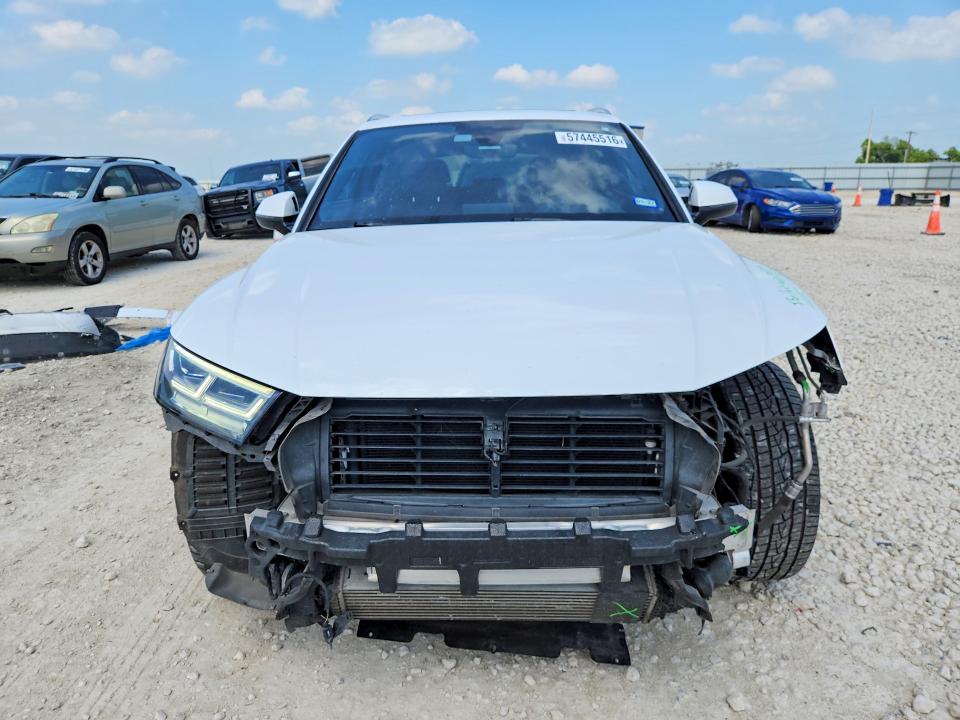 2018 Audi VIN WA1BNAFYXJ2123740 COPART salvage auction — FRONT END, Tx - Salvage Vehicle Title, sold $9,400 on 2026-07-16 (photo 5)