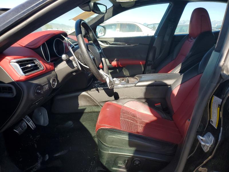 2020 Maserati Ghibli VIN ZAM57YTS2L1351144 COPART salvage auction — FRONT END, Ut - Salvage Certificate, sold $8,000 on 2026-07-02 (photo 7)
