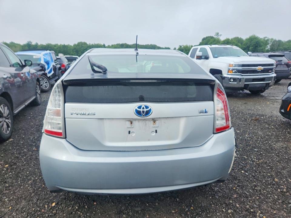 2012 Toyota Prius VIN JTDKN3DU5C5506875 COPART salvage auction — BURN, MA - CERT OF TITLE-RECONSTRCTD COLL, sold $1,150 on 2026-07-08 (photo 6)