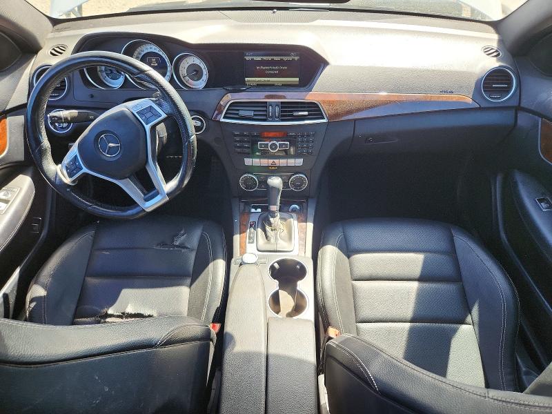 2015 Mercedes-benz C-klasse VIN WDDGJ5HB0FG374886 COPART salvage auction — REAR END, Ca - Salvage Certificate, sold $2,100 on 2026-07-28 (photo 8)