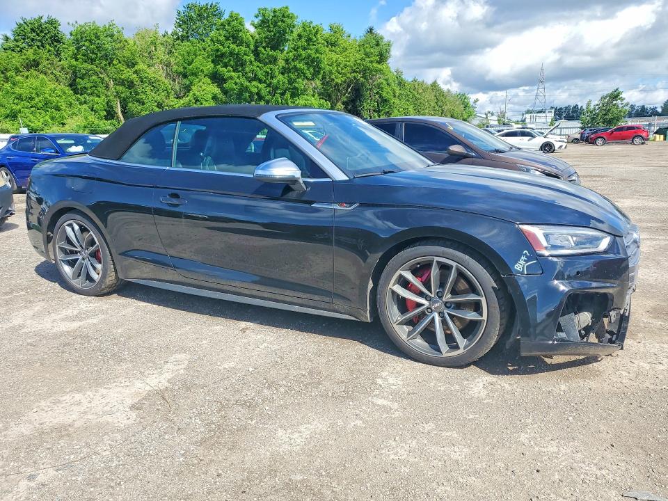 2018 Audi Rs5 VIN WAU24GF54JN007690 COPART salvage auction — FRONT END, On - Permit Salvage, sold $4,550 on 2026-07-21 (photo 3)