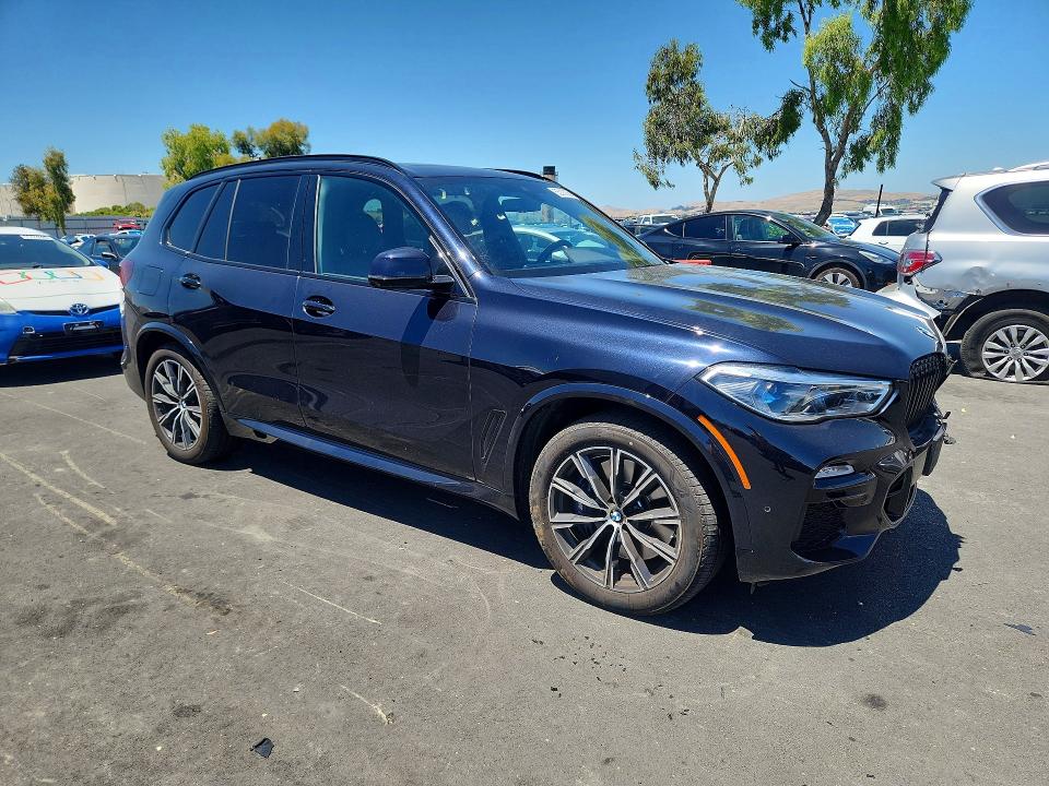 2021 BMW X5 VIN 5UXTA6C01M9D84012 COPART salvage auction — FRONT END, CA - SALVAGE CERTIFICATE, sold $28,250 on 2026-07-22 (photo 4)