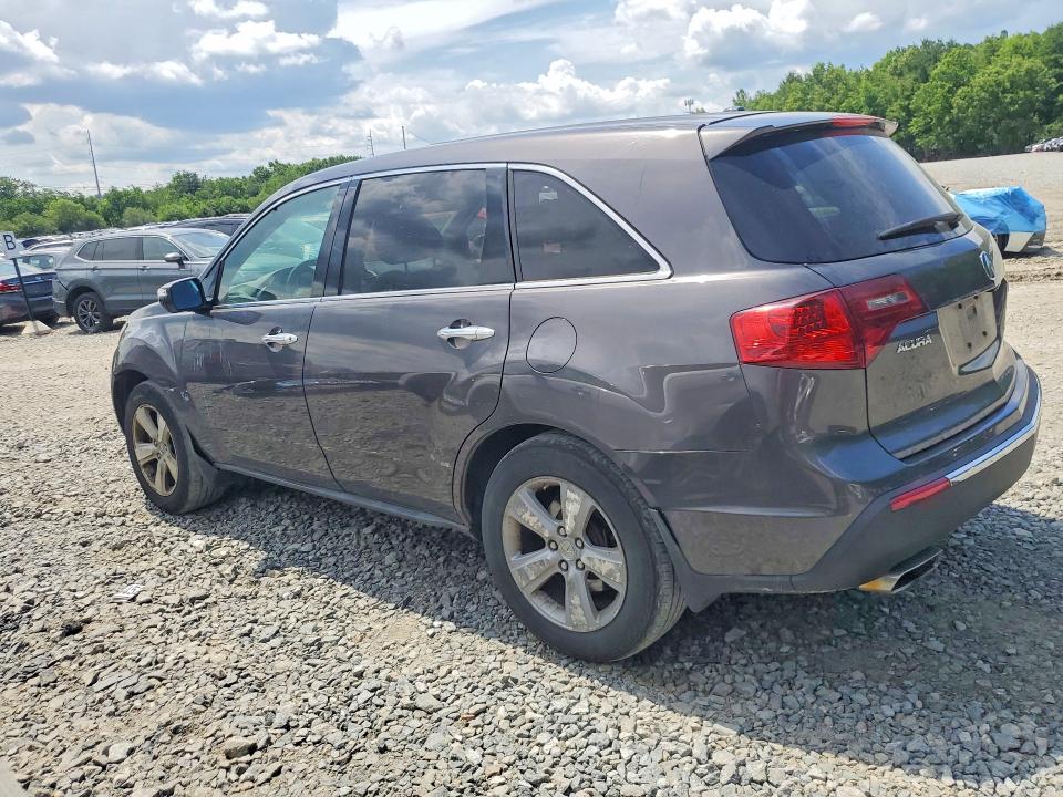 2011 Acura Mdx VIN 2HNYD2H69BH538927 COPART salvage auction — NORMAL WEAR, Ma - Certificate Of Title, sold $1,100 on 2026-07-29 (photo 2)