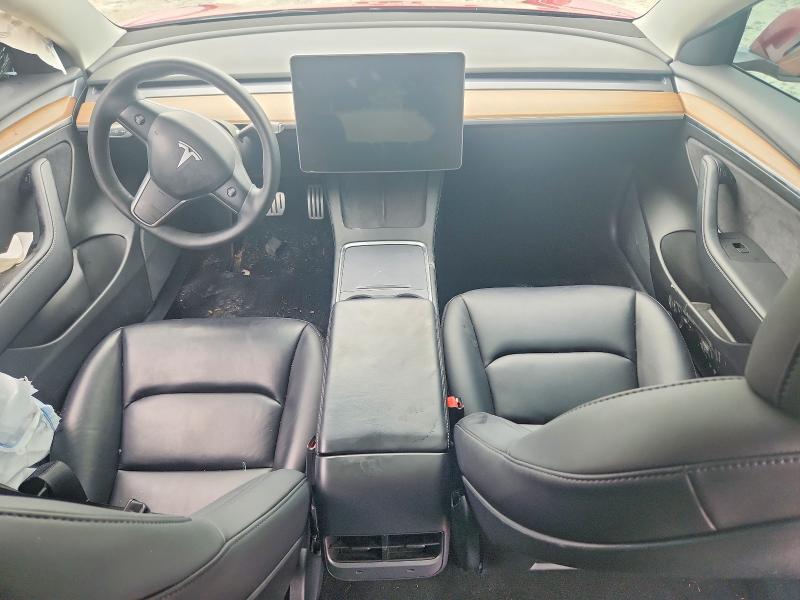 2021 Tesla Model 3 VIN 5YJ3E1EC3MF086953 COPART salvage auction — SIDE, GA - CERT OF TITLE-SALVAGE (P), sold $1,600 on 2026-07-27 (photo 8)