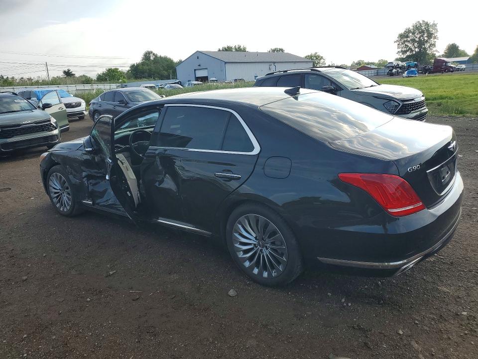 2019 Genesis G90 VIN KMTF54JH6KU064080 COPART salvage auction — SIDE, Oh - Cert Of Title-Salvage, sold $7,900 on 2026-07-13 (photo 2)
