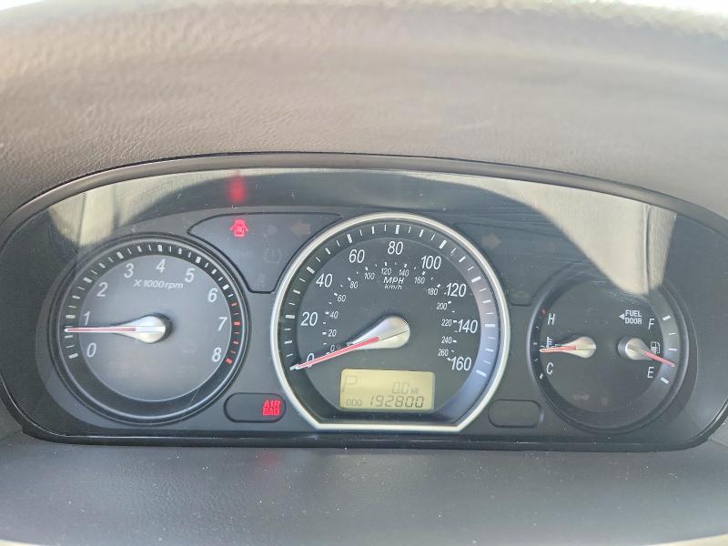 2007 Hyundai Sonata VIN 5NPEU46F97H182226 COPART salvage auction — MECHANICAL, Nc - Salvage Certificate Of Title, sold $400 on 2026-07-22 (photo 9)