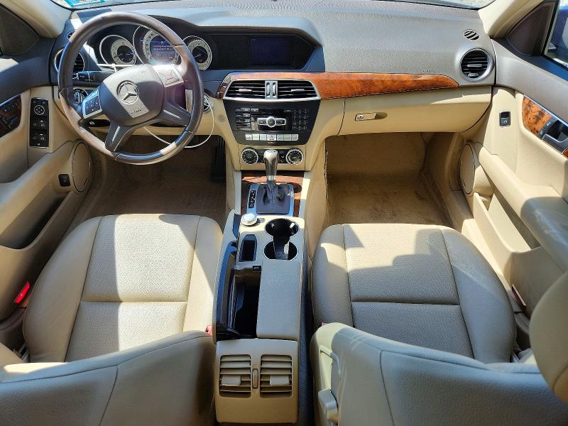 2014 Mercedes-benz C-klasse VIN WDDGF8AB5ER303036 COPART salvage auction — FRONT END, Nj - Cert Of Title-Salvage, sold $225 on 2026-07-29 (photo 8)