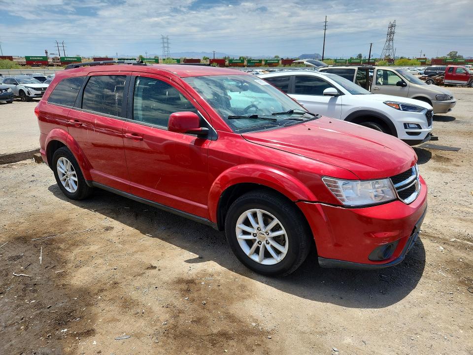 2014 Dodge Journey VIN 3C4PDCBB4ET180225 COPART salvage auction — MECHANICAL, Az - Certificate Of Title, sold $350 on 2026-07-24 (photo 4)