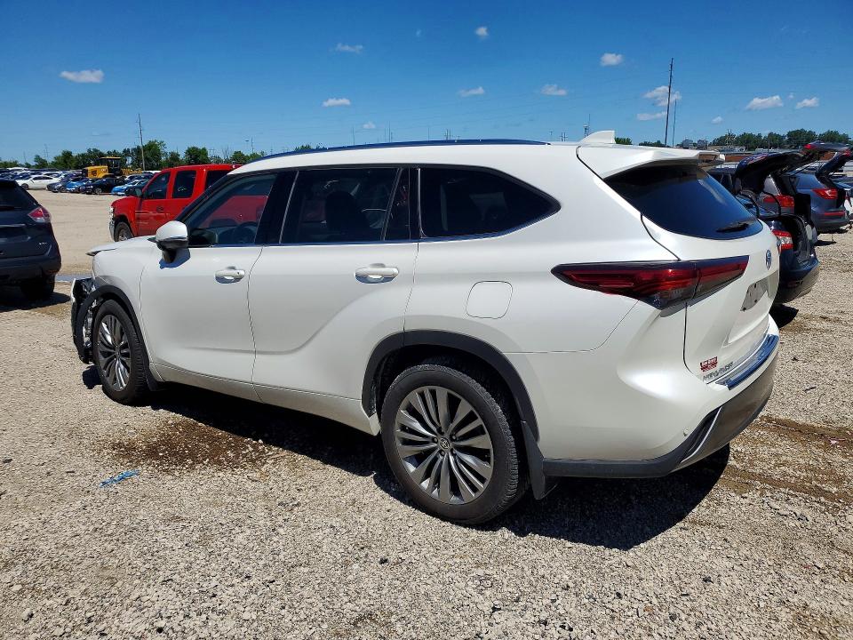 2020 Toyota Highlander VIN 5TDFZRBH3LS021577 COPART salvage auction — FRONT END, Ia - Cert Of Title-Salvage Title, sold $15,600 on 2026-07-22 (photo 2)