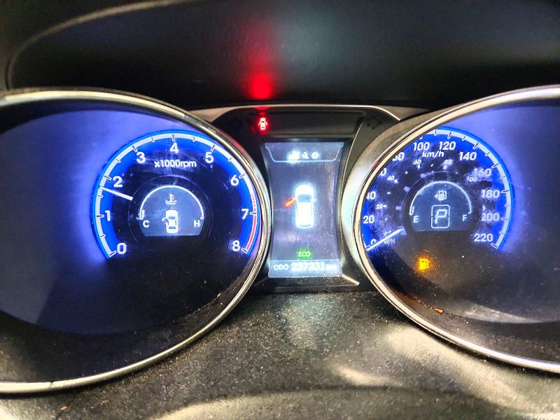 2014 Hyundai VIN KM8JUCAG8EU847348 COPART salvage auction — FRONT END, Ab - Bos - Salvage, sold $1,200 on 2026-07-16 (photo 9)