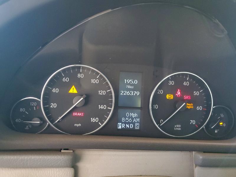 2005 Mercedes-benz C class VIN WDBRF40J05F606701 COPART salvage auction — FRONT END, Az - Certificate Of Title, sold $475 on 2026-07-29 (photo 9)