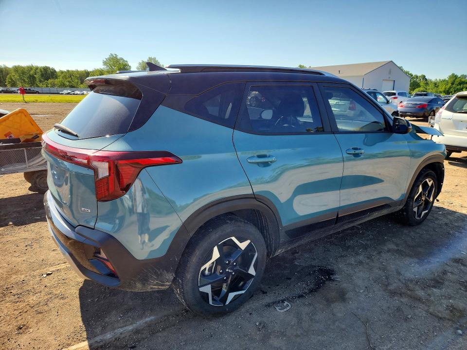 2025 Kia Seltos VIN KNDEUCAA8S7772761 COPART salvage auction — FRONT END, Oh - Cert Of Title-Salvage, sold $6,700 on 2026-07-13 (photo 3)