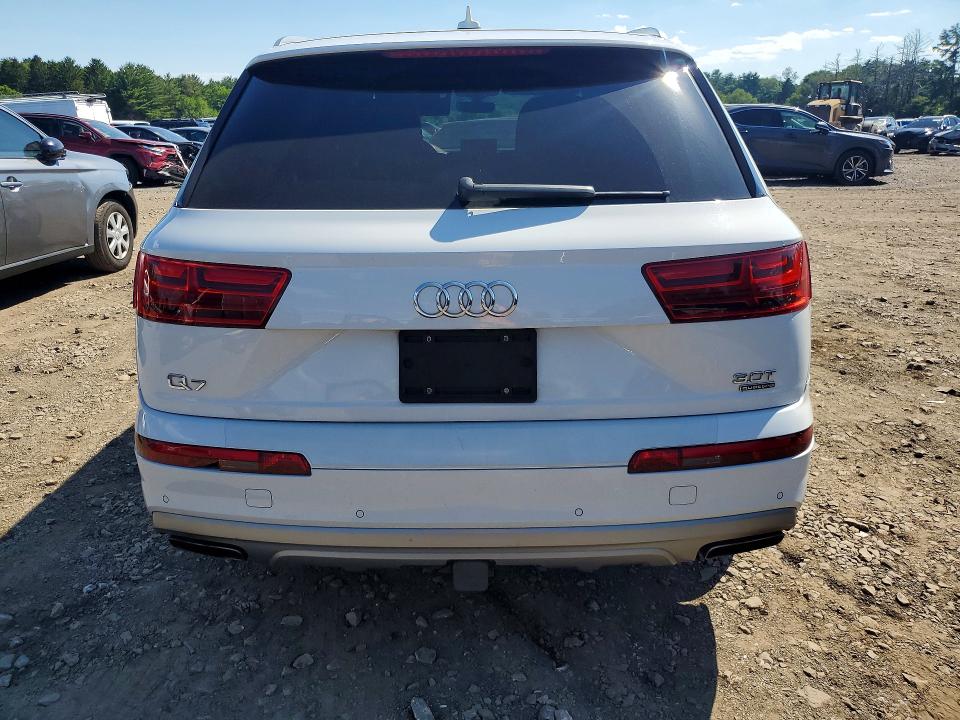 2018 Audi Q7 VIN WA1LAAF71JD028267 COPART salvage auction — FRONT END, Nj - Certificate Of Title, sold $5,600 on 2026-07-13 (photo 6)