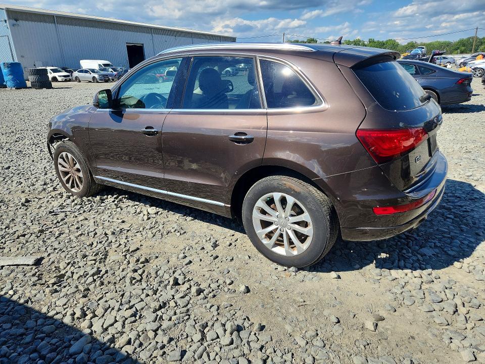 2015 Audi Q5 VIN WA1CFAFP8FA091537 COPART salvage auction — FRONT END, Nj - Cert Of Title-Salvage, sold $3,275 on 2026-08-01 (photo 2)
