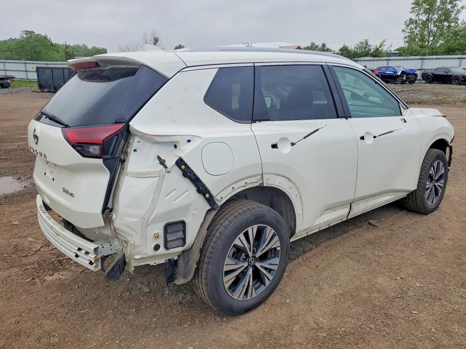 2021 Nissan Rogue VIN 5N1AT3BB2MC798237 COPART salvage auction — HAIL, Oh - Cert Of Title-Salvage, sold $5,100 on 2026-07-02 (photo 3)