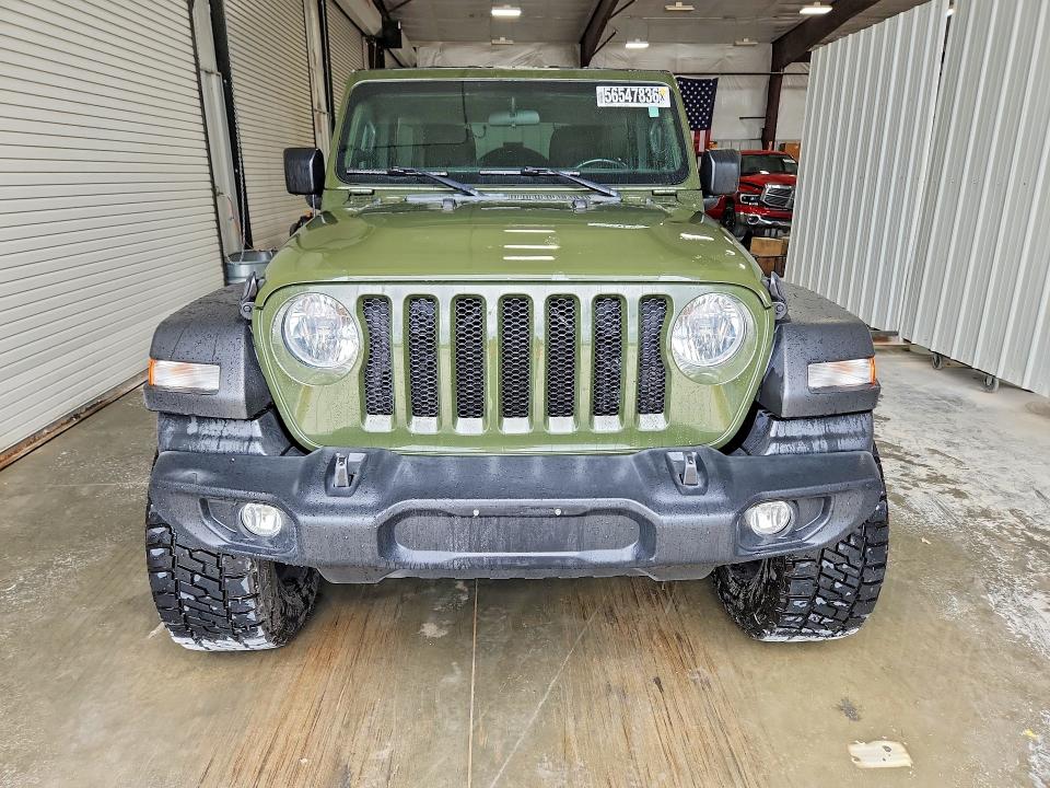 2022 Jeep Wrangler unlimited VIN 1C4HJXDG7NW165533 COPART salvage auction — NORMAL WEAR, IL - CERTIFICATE OF TITLE, sold $23,000 on 2026-07-16 (photo 5)
