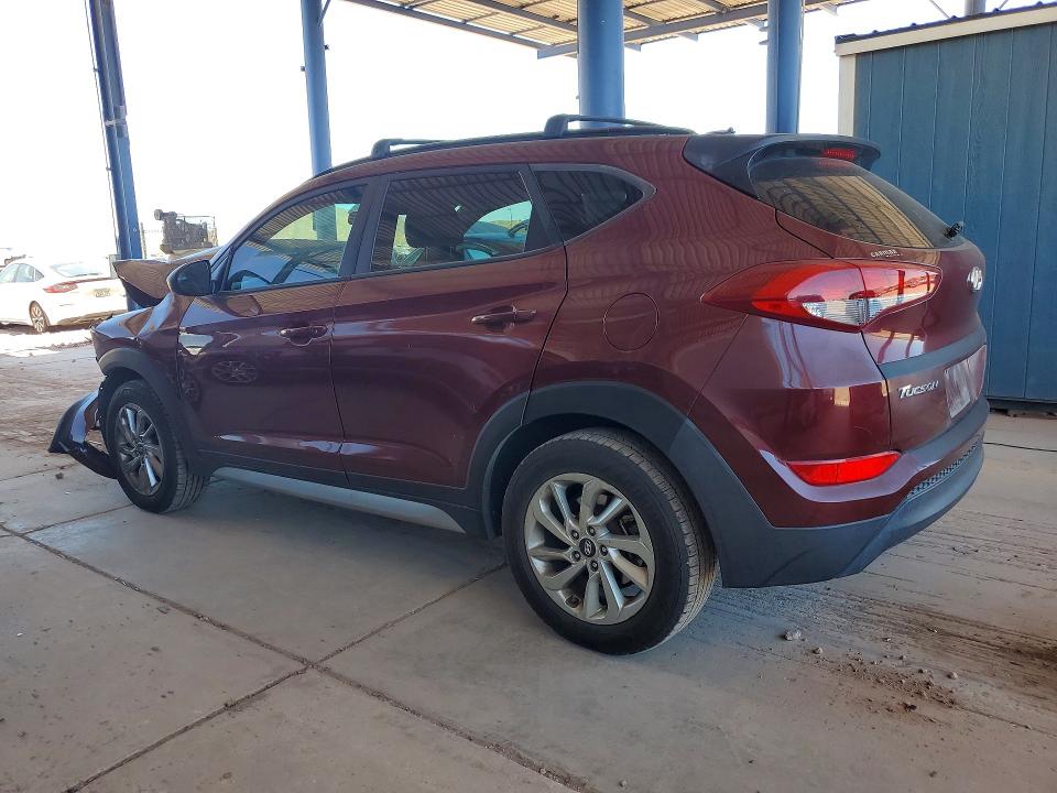 2017 Hyundai Tucson VIN KM8J33A47HU330989 COPART salvage auction — FRONT END, Az - Cert Of Title - Salvage, sold $1,300 on 2026-07-09 (photo 2)