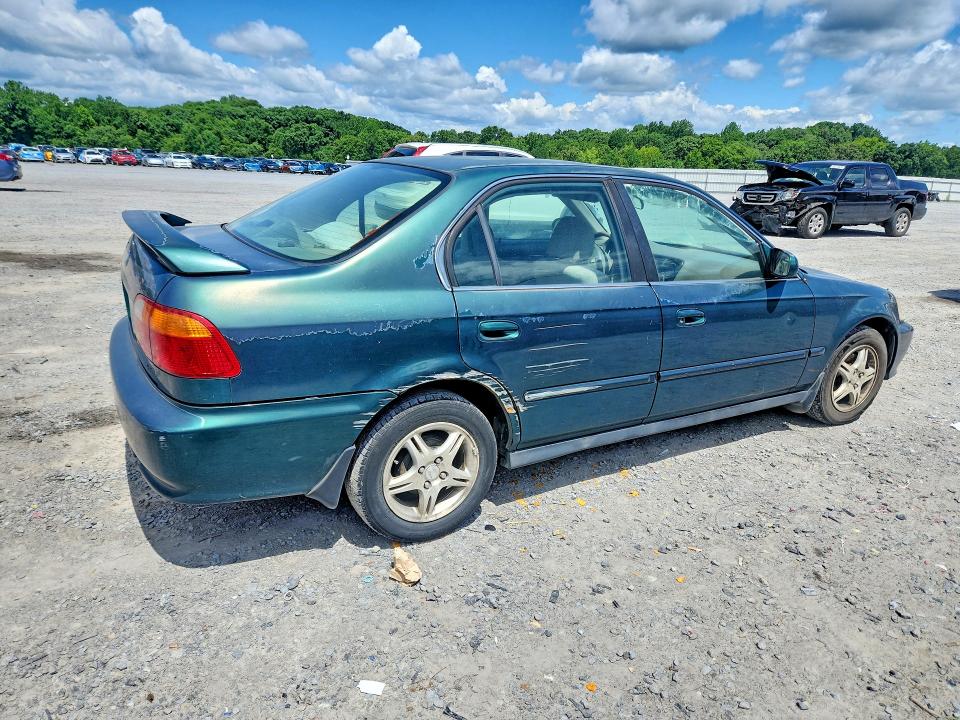 2000 Honda Civic VIN 1HGEJ8643YL067487 COPART salvage auction — FRONT END, Nc - Salvage Certificate Of Title, sold $175 on 2026-07-29 (photo 3)