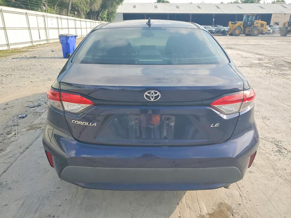 2022 Toyota VIN 5YFEPMAE9NP319655 COPART salvage auction — WATER/FLOOD, Tx - Salvage Title-Flood Damage, sold $5,700 on 2026-07-14 (photo 6)