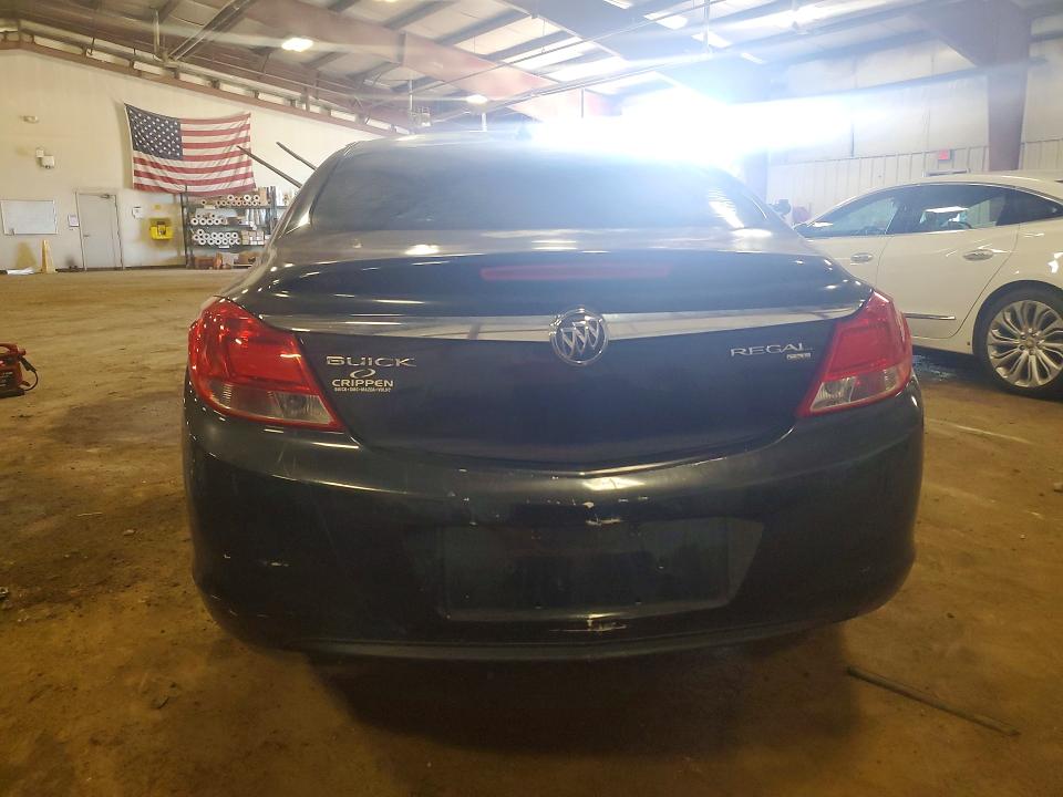 2011 Buick Regal VIN W04GN5EC9B1011764 COPART salvage auction — FRONT END, Mi - Certificate Of Title, sold $325 on 2026-07-31 (photo 6)