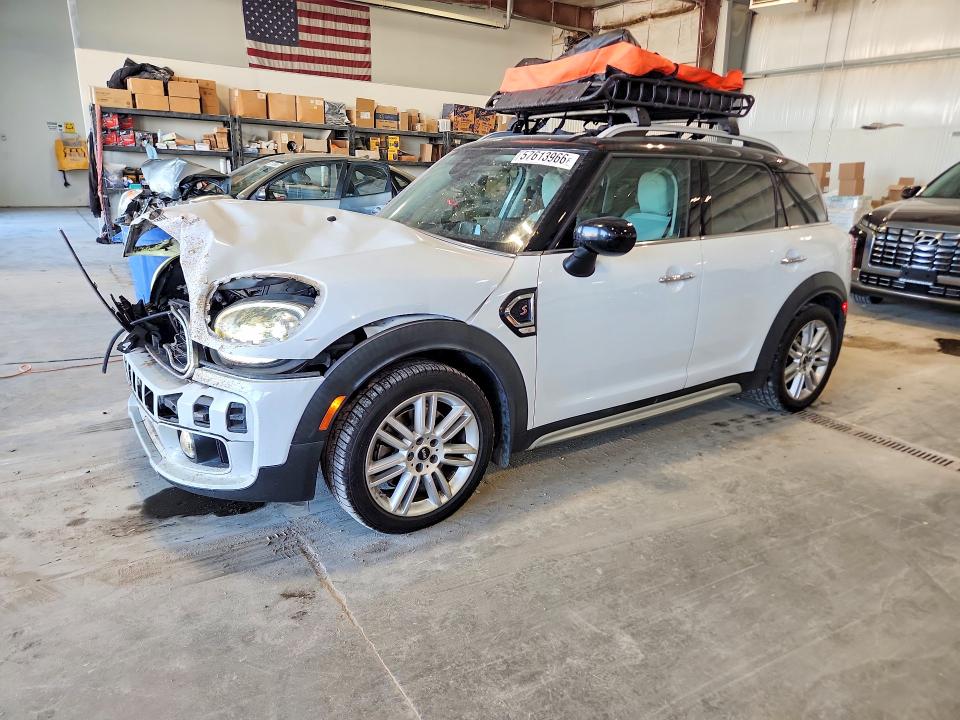 2020 Mini Cooper VIN WMZYW7C09L3L41356 COPART salvage auction — FRONT END, Ne - Cert Of Title-Salvage, sold $950 on 2026-07-07 (photo 1)