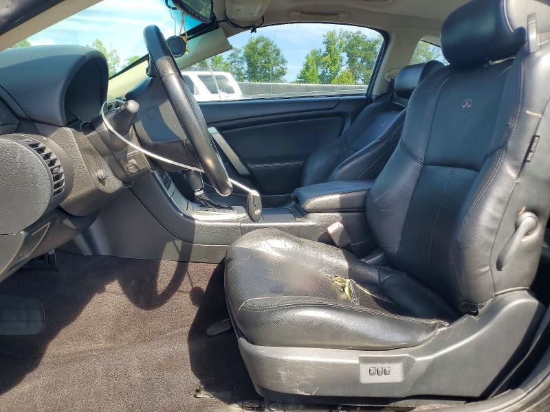 2006 Infiniti G VIN JNKCV54E96M713562 COPART salvage auction — FRONT END, SC - CERT OF TITLE-SALVAGE, sold $575 on 2026-07-27 (photo 7)
