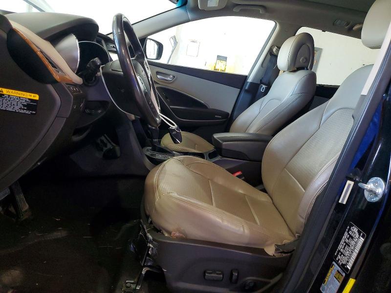 2015 Hyundai Santa fe VIN 5XYZU3LB7FG255886 COPART salvage auction — NORMAL WEAR, Ky - Certificate Of Title, sold $2,300 on 2026-07-20 (photo 7)