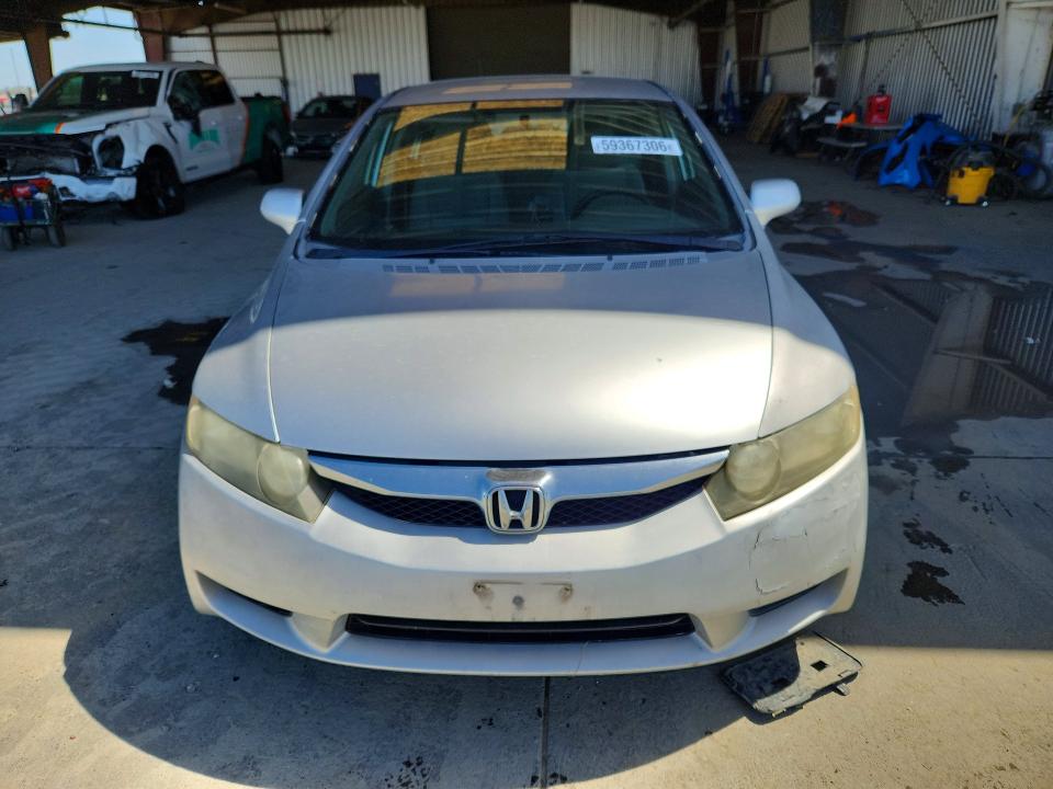 2009 Honda Civic VIN 19XFA16539E028086 COPART salvage auction — REAR END, Ca - Salvage Certificate, sold $1,000 on 2026-07-20 (photo 5)