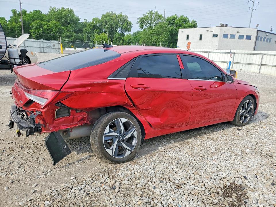 2023 Hyundai VIN 5NPLP4AG3PH119315 COPART salvage auction — REAR END, Oh - Certificate Of Title, sold $10,100 on 2026-07-28 (photo 3)