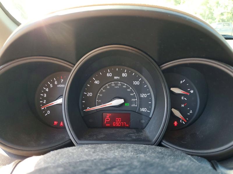 2015 Kia Rio VIN KNADM4A35F6487219 COPART salvage auction — REAR END, Or - Salvage Title, sold $375 on 2026-07-09 (photo 9)