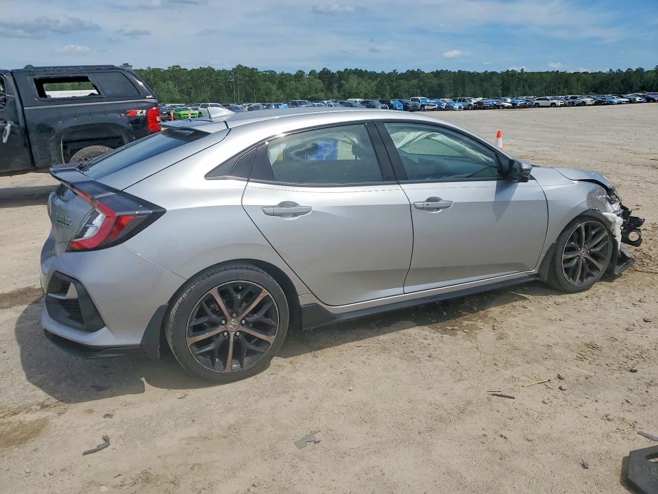 2021 Honda Civic VIN SHHFK7H99MU206617 COPART salvage auction — FRONT END, Sc - Cert Of Title-Salvage, sold $8,100 on 2026-07-15 (photo 3)