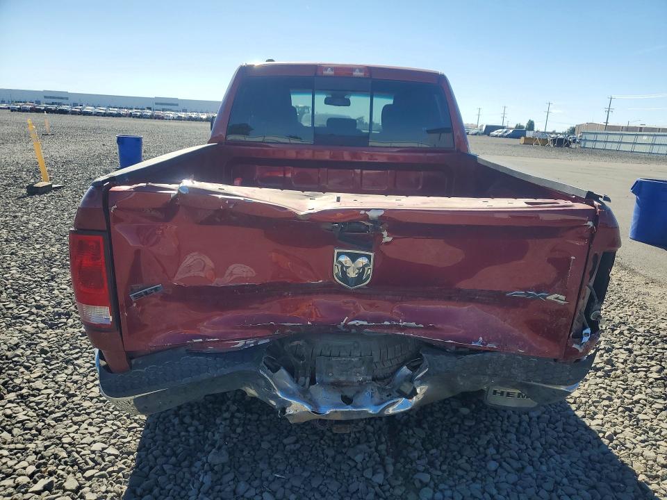 2014 Ram VIN 1C6RR7GTXES367075 COPART salvage auction — REAR END, Salvage Title, sold $1,450 on 2026-08-05 (photo 6)