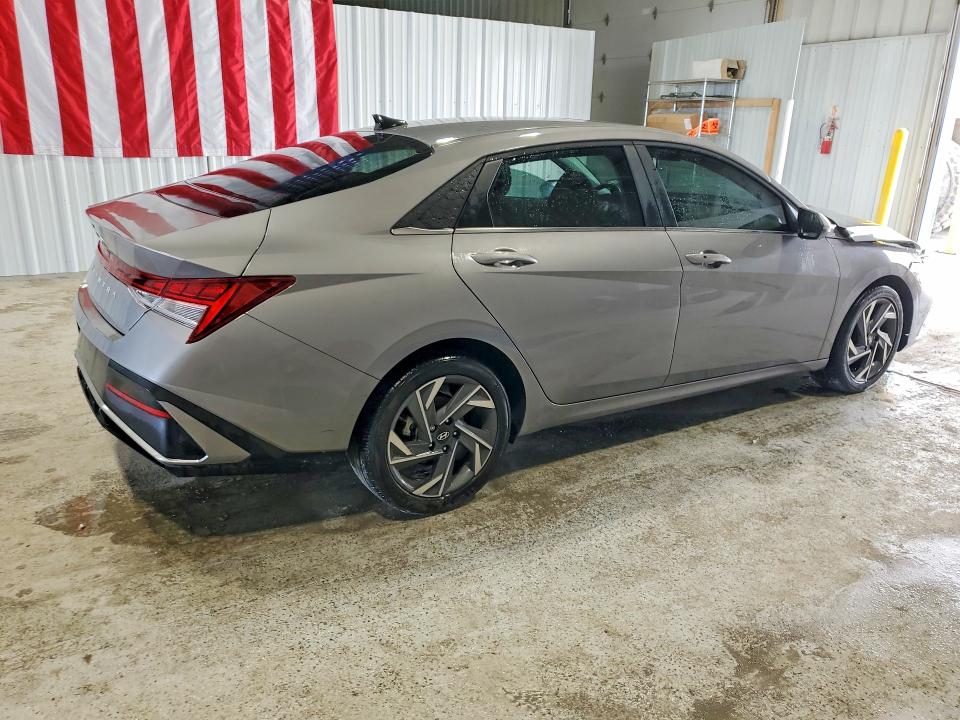 2024 Hyundai Elantra VIN KMHLS4DG4RU822128 COPART salvage auction — FRONT END, TX - CERTIFICATE OF TITLE, sold $6,100 on 2026-07-14 (photo 3)