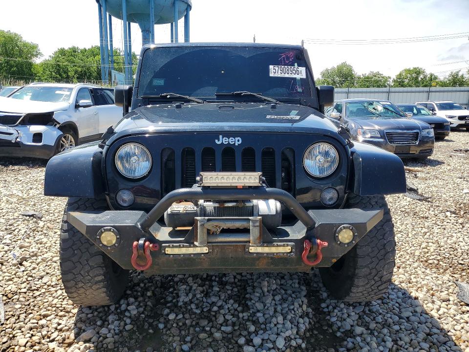 2015 Jeep VIN 1C4HJWEG9FL624427 COPART salvage auction — REAR END, Il - Salvage Certificate, sold $6,300 on 2026-07-31 (photo 5)