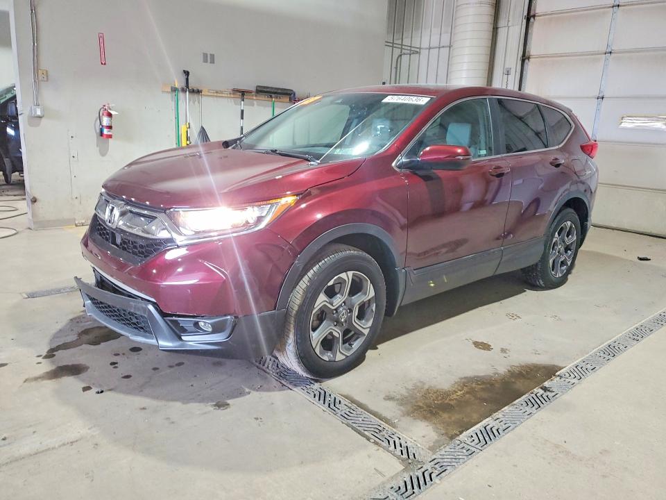 2018 Honda Cr-v VIN 7FARW2H85JE096436 COPART salvage auction — FRONT END, Pa - Certificate Of Salvage, sold $10,400 on 2026-07-13 (photo 1)
