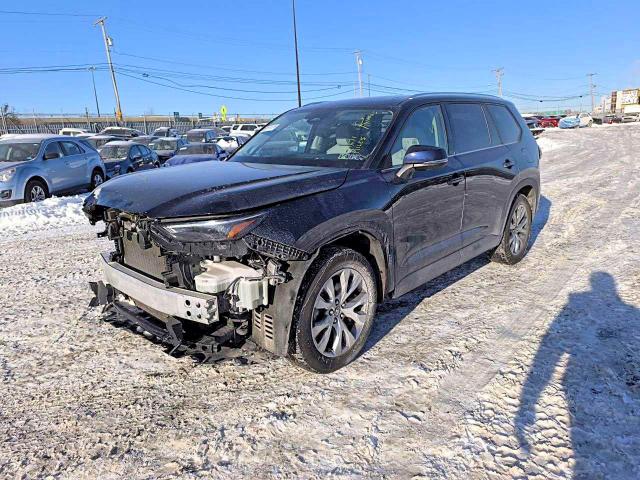 2024 Toyota Highlander VIN 5TDAAAB53RS059442 COPART salvage auction — FRONT END, Nj - Cert Of Title-Salvage, sold $22,700 on 2026-07-08 (photo 1)