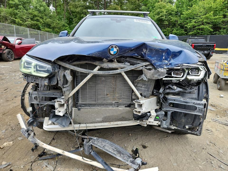 2022 BMW VIN 5UX53DP06N9M98572 COPART salvage auction — FRONT END, Md - Cert Of Salvage > 75% Damage, sold $11,000 on 2026-07-28 (photo 5)