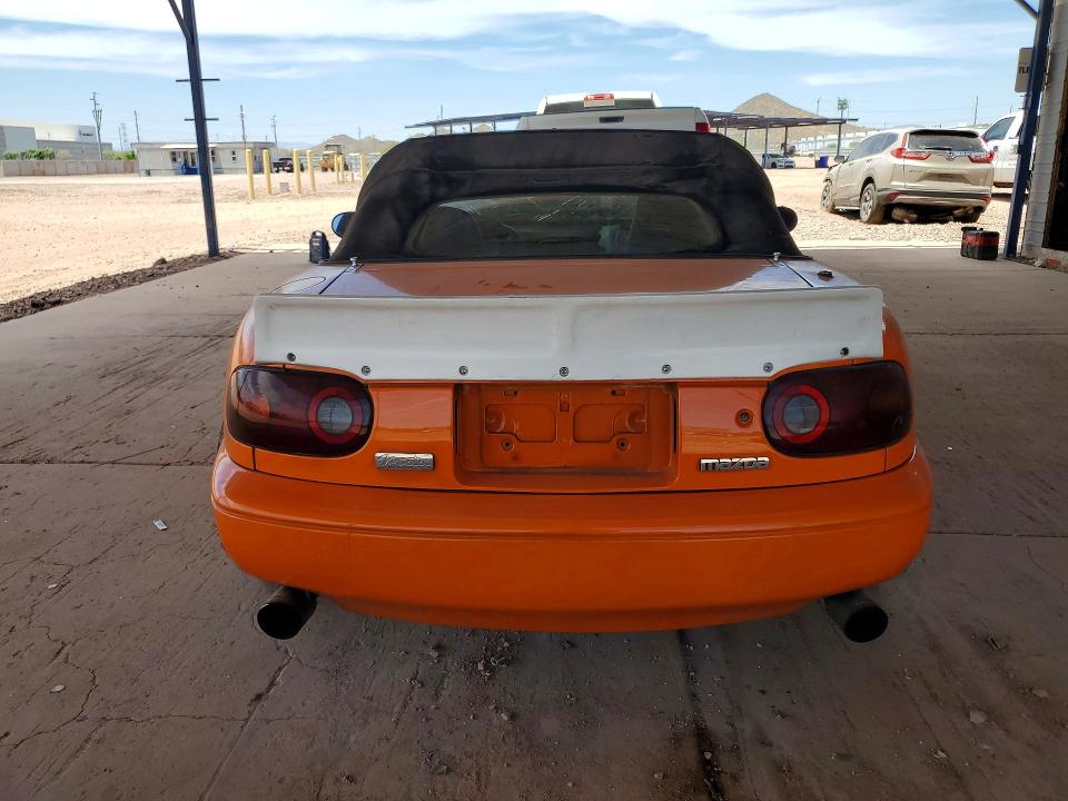 1997 Mazda Mx-5 miata VIN JM1NA3534V0732310 COPART salvage auction — FRONT END, AZ - CERT OF TITLE - SALVAGE, sold $600 on 2026-07-30 (photo 6)