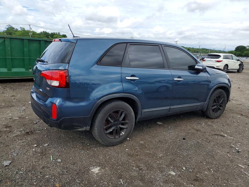 2014 Kia Sorento VIN 5XYKT3A60EG464587 COPART salvage auction — MINOR DENT/SCRATCHES, Va - Certificate Of Title, sold $1,000 on 2026-07-07 (photo 3)