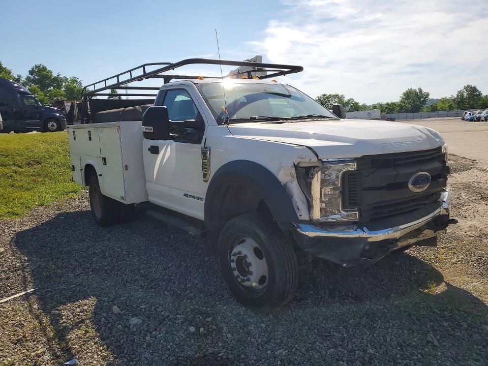 2019 Ford F-550 super duty VIN 1FDUF5HT3KEF85427 COPART salvage auction — FRONT END, Pa - Certificate Of Salvage, sold $9,400 on 2026-07-15 (photo 4)