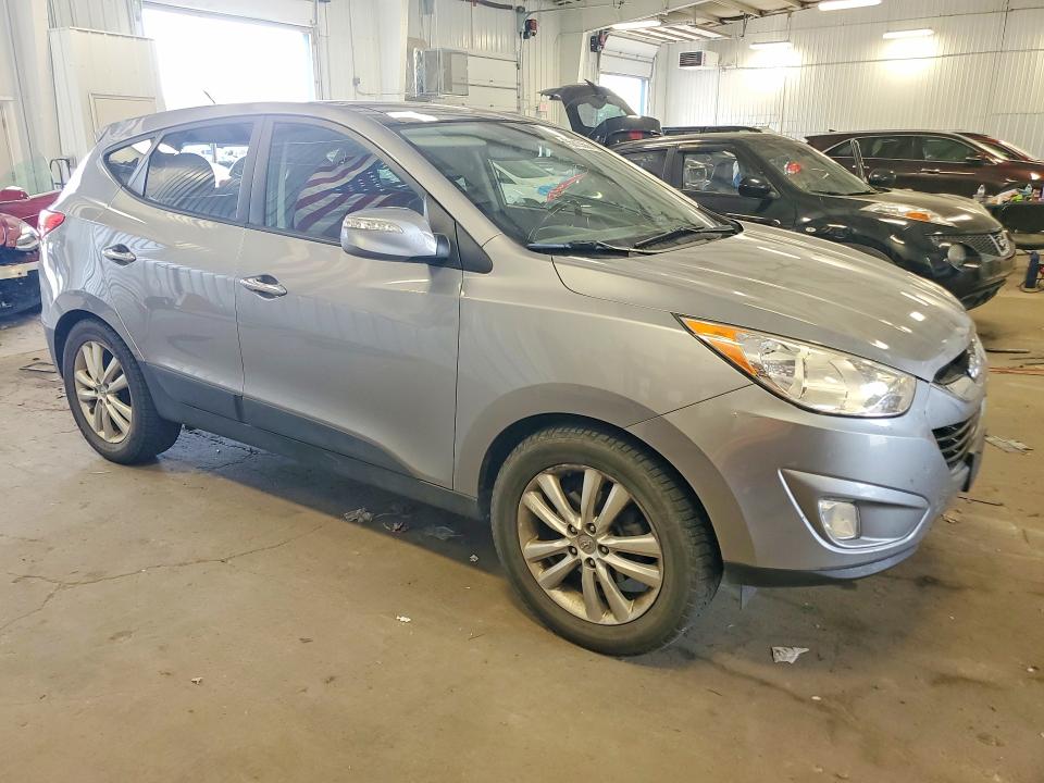 2011 Hyundai Tucson VIN KM8JUCAC1BU171026 COPART salvage auction — REAR END, Mn - Cert Of Title-Prior Salvage, sold $325 on 2026-07-21 (photo 4)