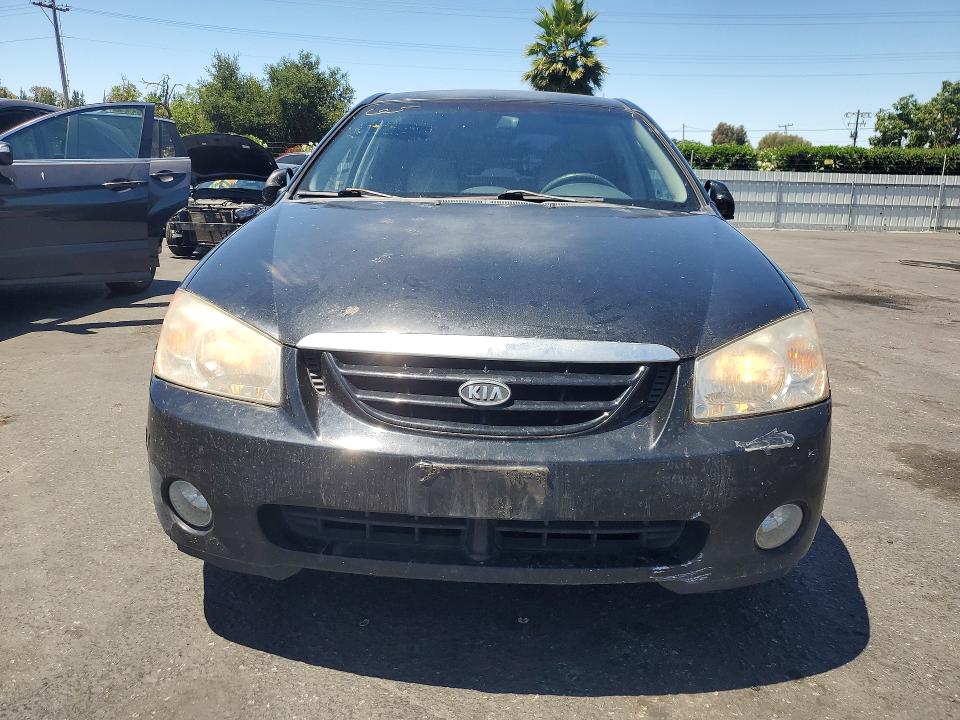 2008 Kia Spectra VIN KNAFE122055102566 COPART salvage auction — REAR END, Ca - Salvage Certificate, sold $425 on 2026-07-09 (photo 5)