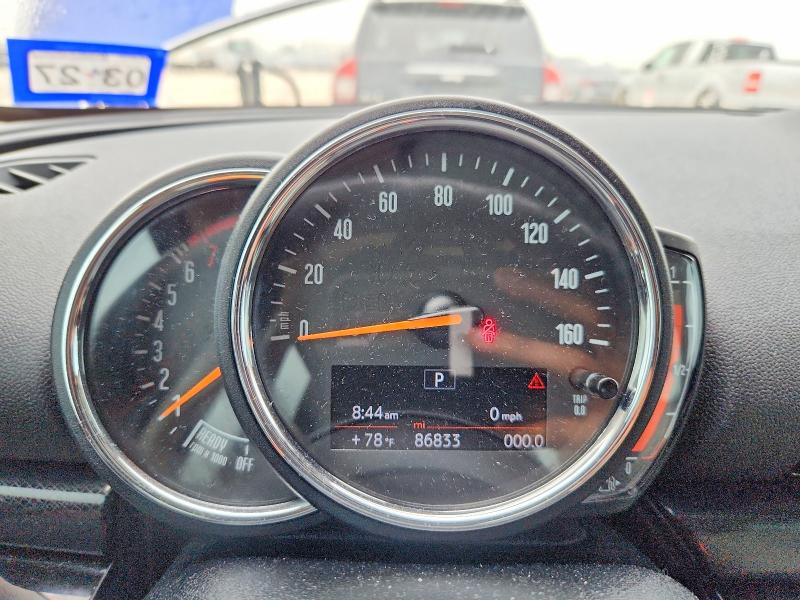 2020 Mini Cooper VIN WMWLV7C02L2M94077 COPART salvage auction — UNDERCARRIAGE, Tx - Salvage Vehicle Title, sold $600 on 2026-07-09 (photo 9)