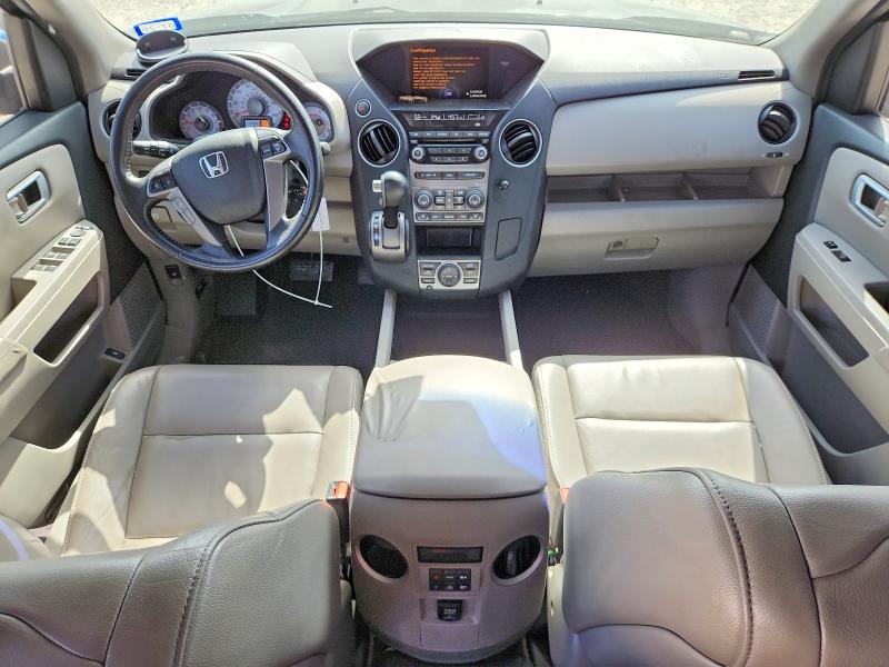 2012 Honda Pilot VIN 5FNYF3H75CB036826 COPART salvage auction — SIDE, Tx - Salvage Vehicle Title, sold $1,650 on 2026-07-09 (photo 8)