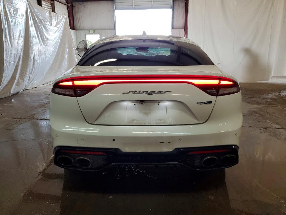 2022 Kia Stinger VIN KNAE35LD2N6117833 COPART salvage auction — ALL OVER, TX - CERTIFICATE OF TITLE, sold $3,450 on 2026-07-23 (photo 6)