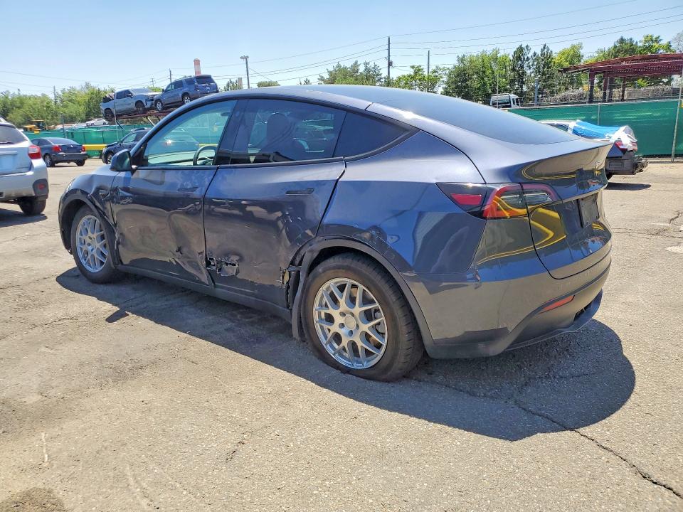 2023 Tesla Model y VIN 7SAYGAEE4PF595636 COPART salvage auction — FRONT END, Co - Public - Salvage Title, sold $300 on 2026-07-30 (photo 2)