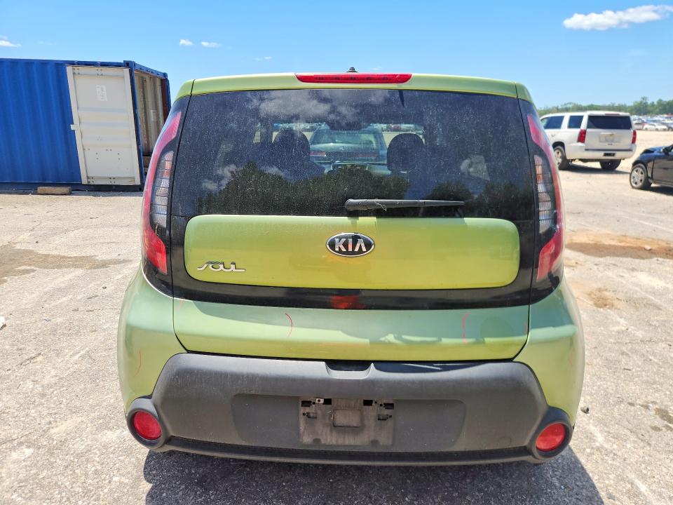 2015 Kia Soul VIN KNDJP3A53F7771712 COPART salvage auction — FRONT END, Fl - Cert Of Title Slvg Rebuildable, sold $900 on 2026-07-06 (photo 6)