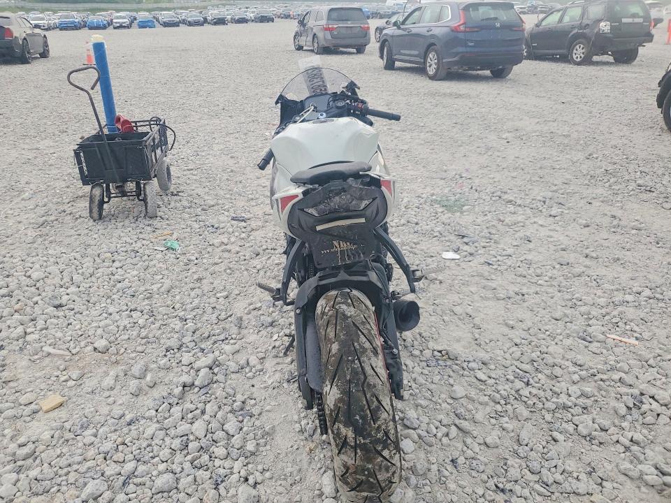 2025 Kawasaki Zx VIN JKBZXJJ19SA026731 COPART salvage auction — FRONT END, Mi - Scrap Certificate Of Title, sold $1,650 on 2026-07-16 (photo 4)