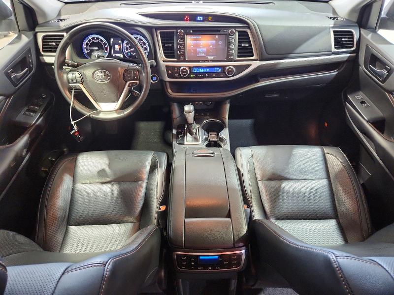 2019 Toyota Highlander VIN 5TDDZRFH7KS737494 COPART salvage auction — HAIL, Mo - Certificate Of Title, sold $21,600 on 2026-07-08 (photo 8)