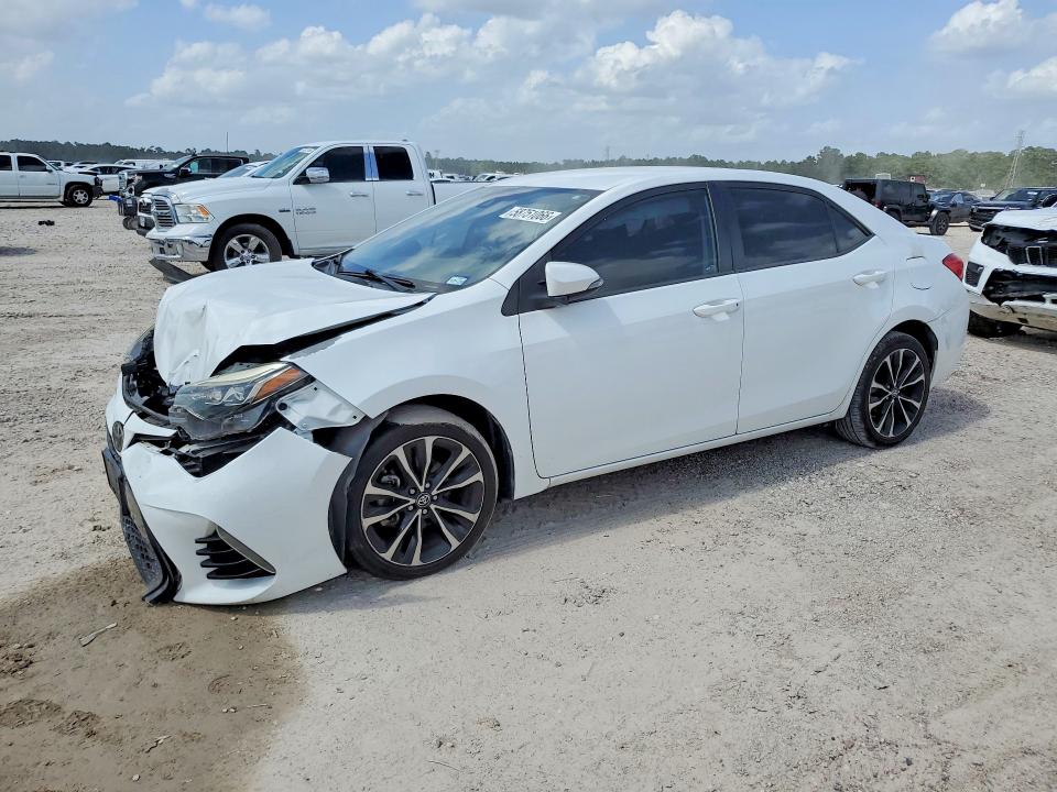 2017 Toyota Corolla VIN 5YFBURHE1HP631598 COPART salvage auction — FRONT END, Tx - Salvage Vehicle Title, sold $3,000 on 2026-07-31 (photo 1)